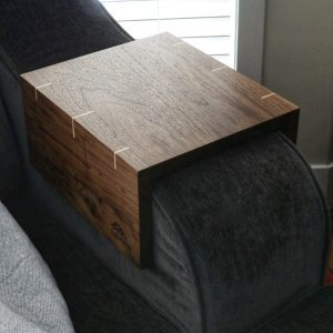 Walnut couch table