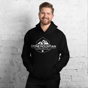 Male Model wearing the Stone Mountain Projects Unisex Hoodie