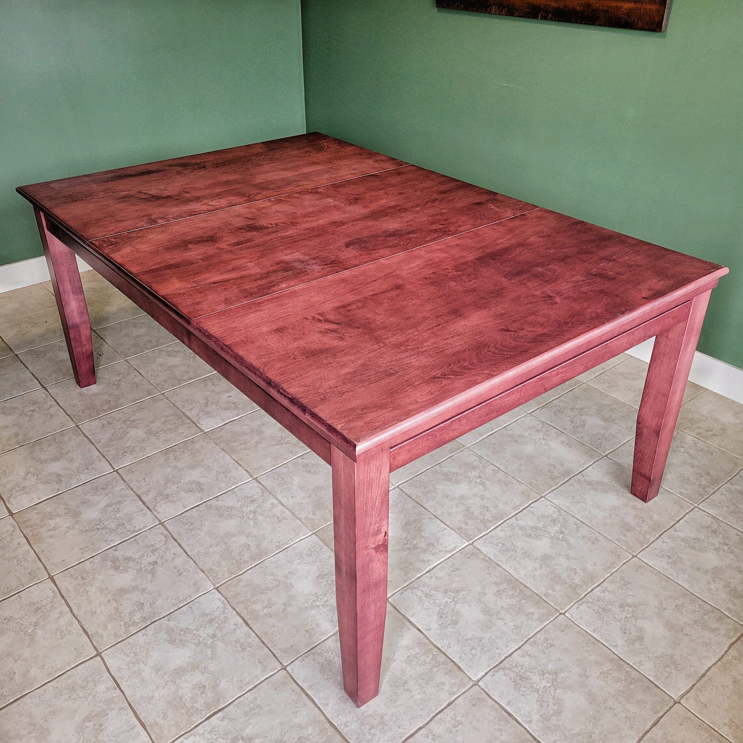 Stained board game table