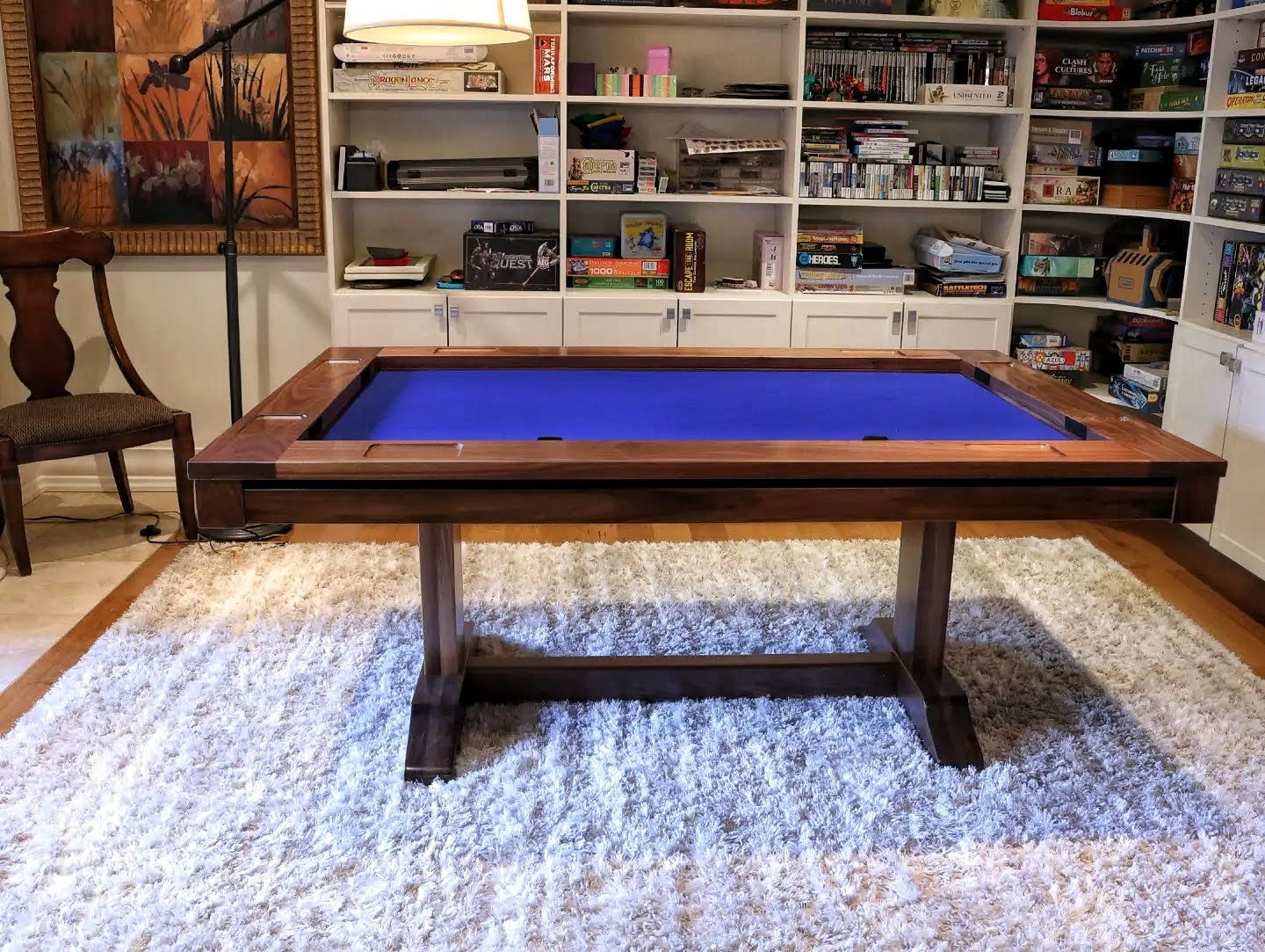 Walnut Game table