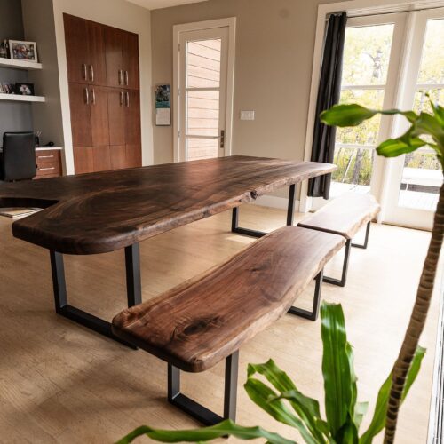 Large Custom Dining Table | Handmade Furniture | Stone Mountain Projects